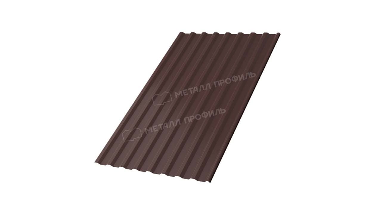 Профлист МП-20 Puretan МЕТАЛЛ ПРОФИЛЬ — Коричневый #805e55 / Puretan / 0.5 / МП-20