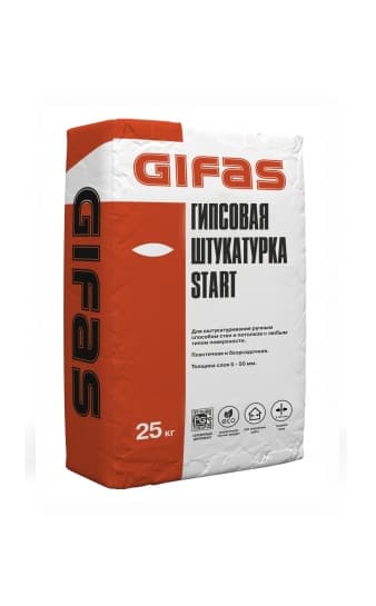 Штукатурка START 30 кг гипсовая — Штукатурные смеси
