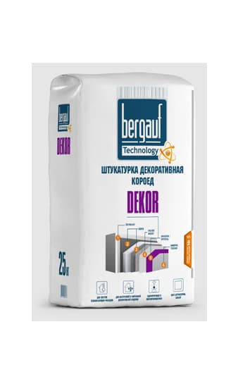 DEKOR BERGAUF — Штукатурные смеси